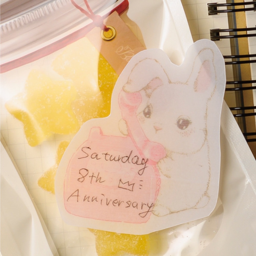 Rabbit Telephone - Sticky Note