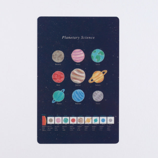 Planetary Science - Study Holic Clear Bookmark