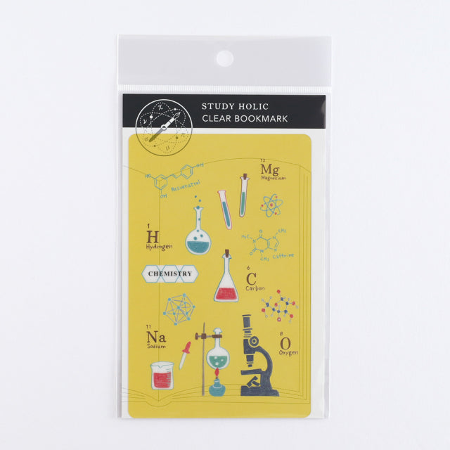 Chemistry - Study Holic Clear Bookmark