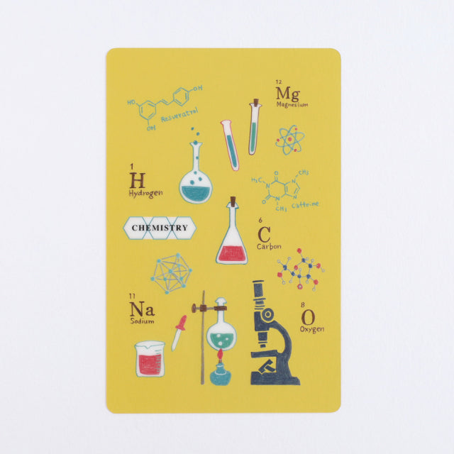 Chemistry - Study Holic Clear Bookmark