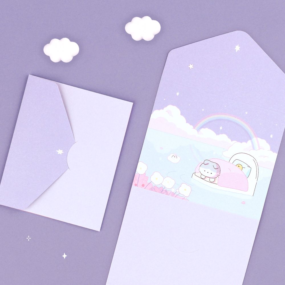 Kitty Friends - Folding Card Set