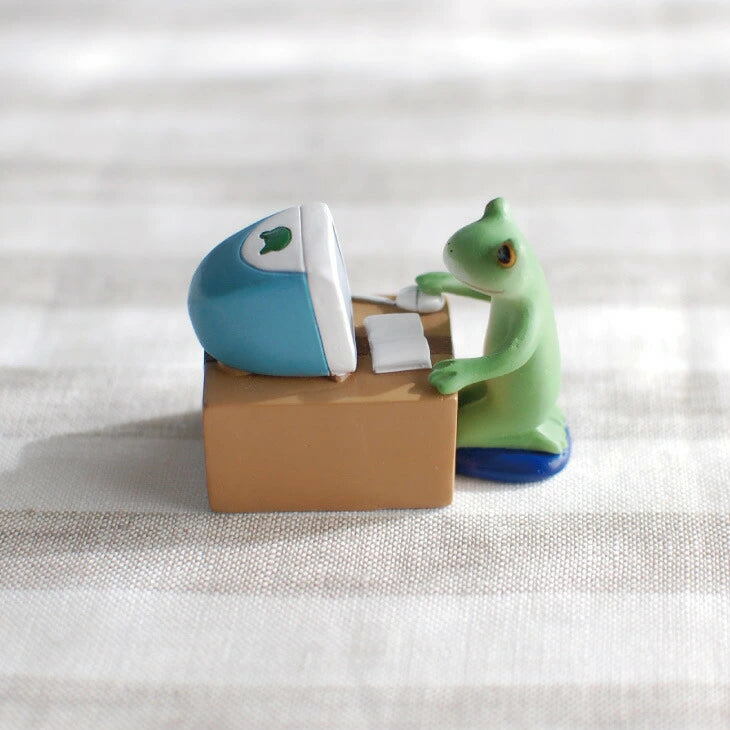Computer Frog Figure