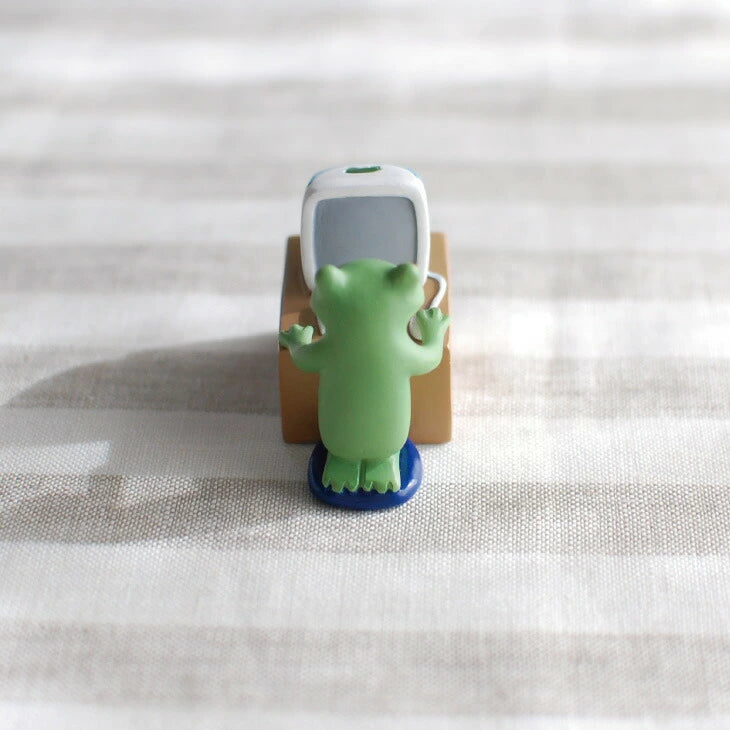 Computer Frog Figure