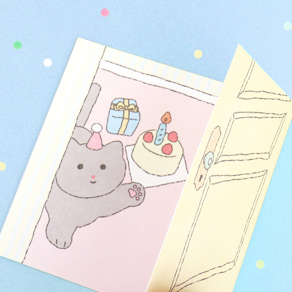Cat Surprise - Message Card