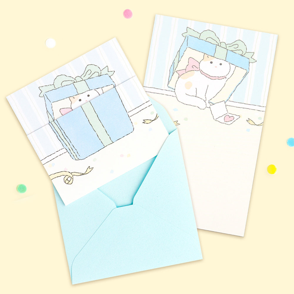 Cat Surprise - Message Card