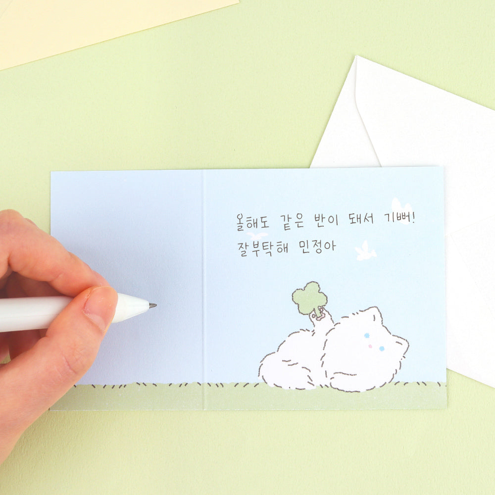 Cat Surprise - Message Card