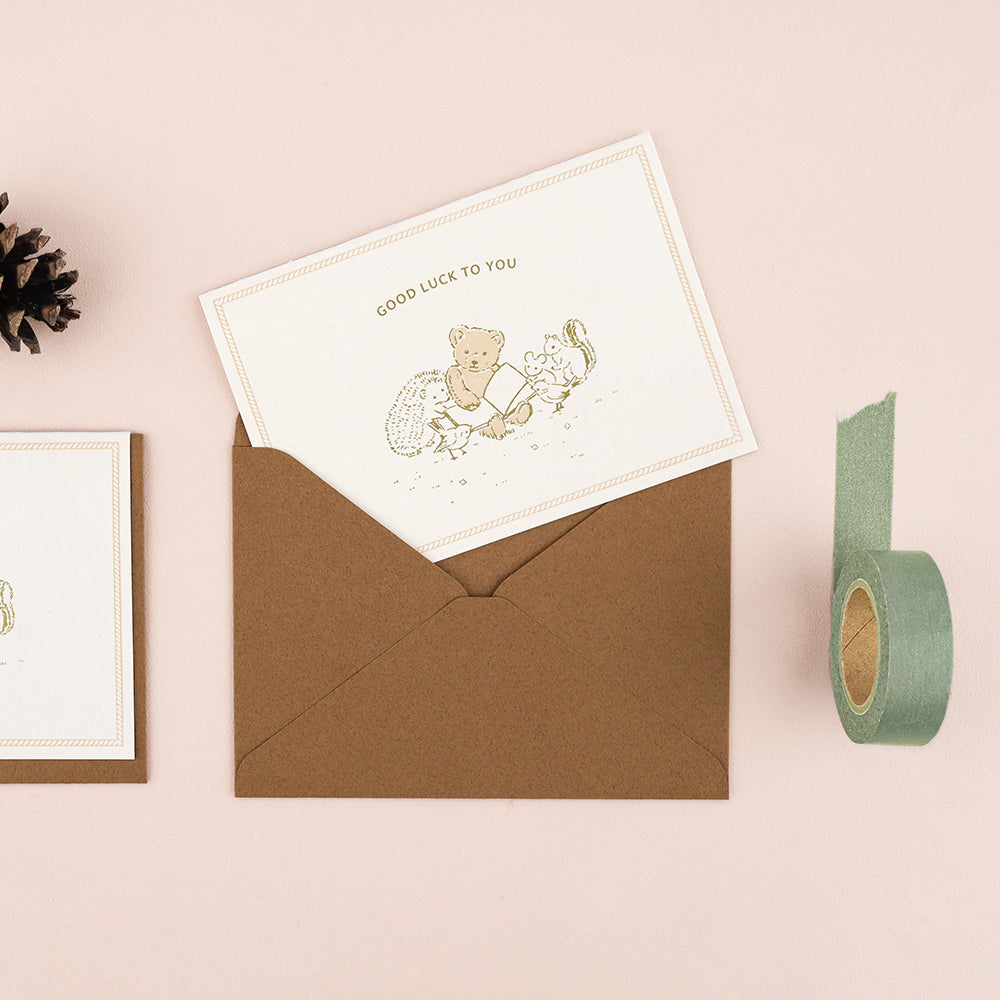 Forest Memories - Letterpress Card