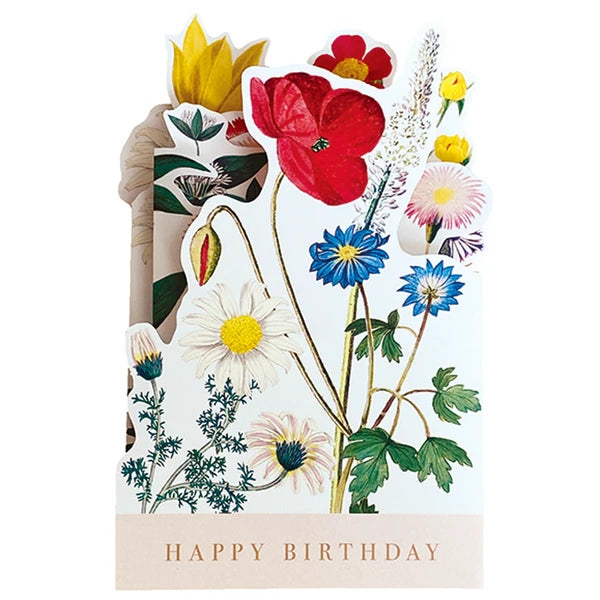 Birthday Garden - Pop Up Card