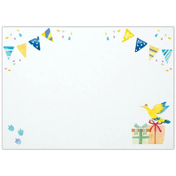Dinosaur Birthday Party - Mini Greeting Card