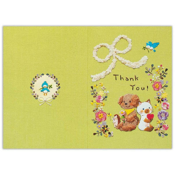Thank You Ribbon - Greeting Card