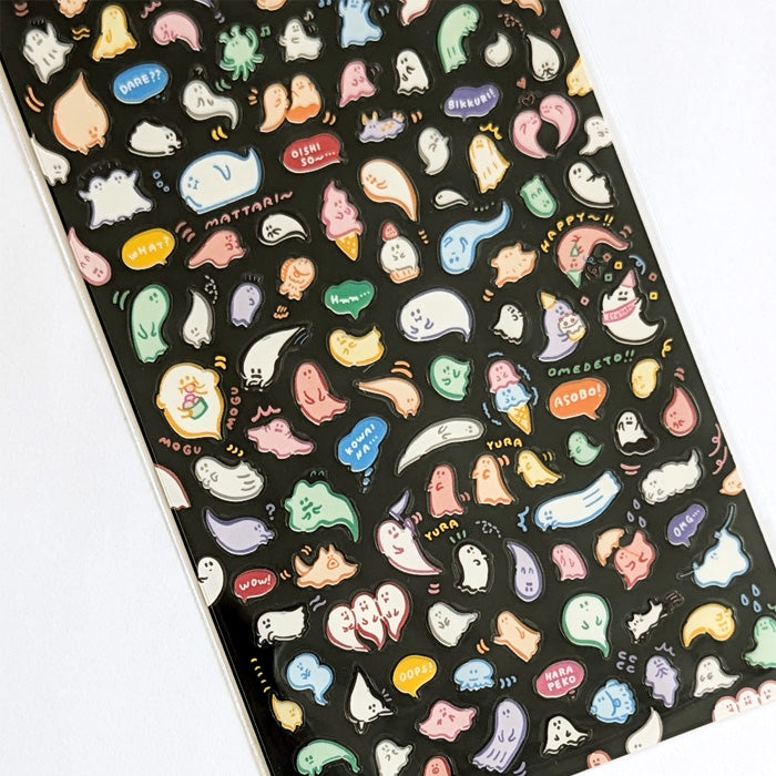 Wiggly Ghosts - Sticker Sheet