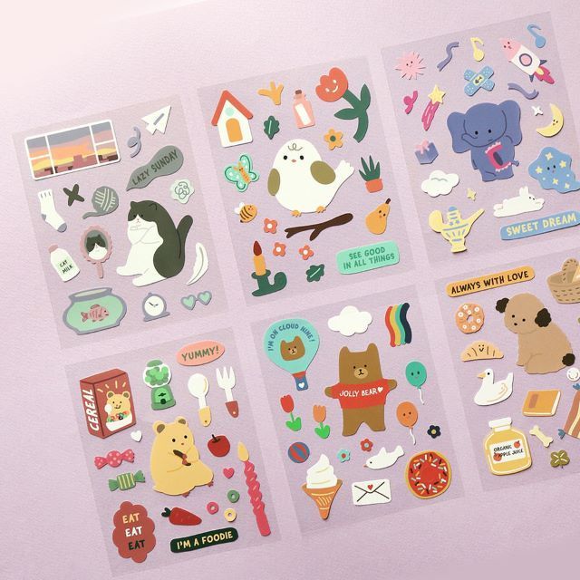 Sweet Animals - Sticker Set