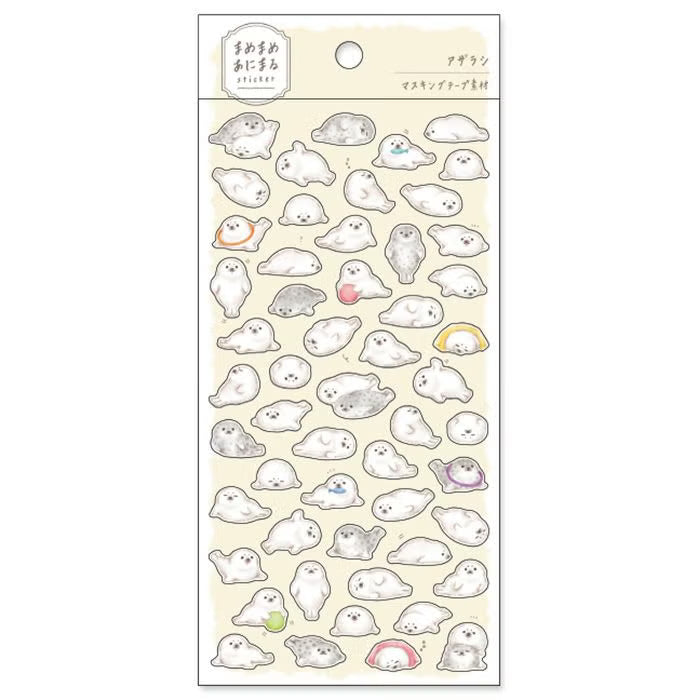 Fluffy Seal - Sticker Sheet