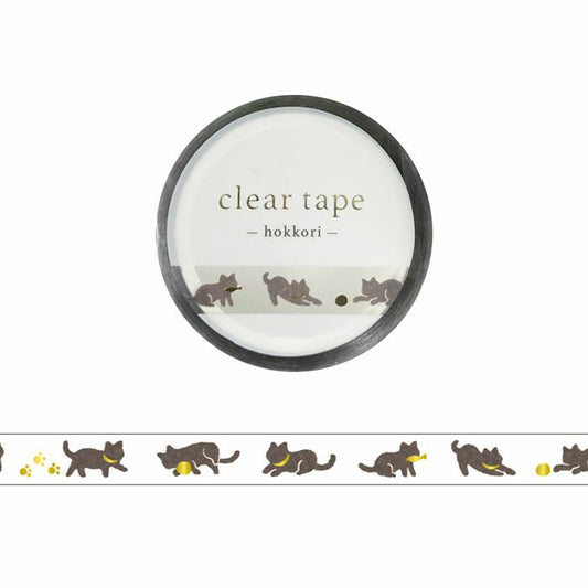 Black Cat - Thin Washi Tape