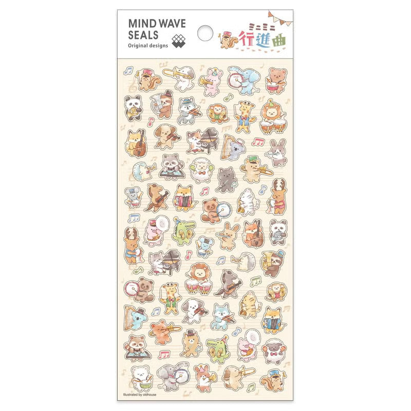 Mini Marching Band - Sticker Sheet