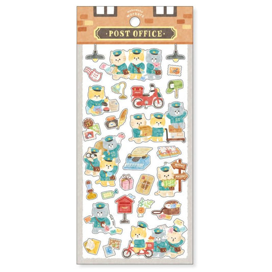 Post Office WakuWaku Workers - Sticker Sheet