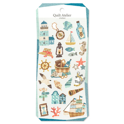 City Port - Quilt Sticker Sheet