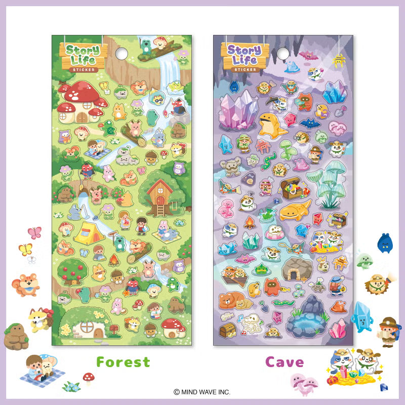 Forest - Story Life Sticker Sheet