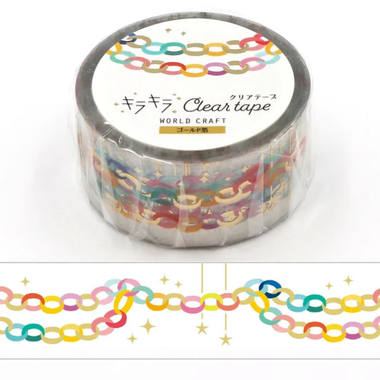 Paper Garland - Clear Washi Tape