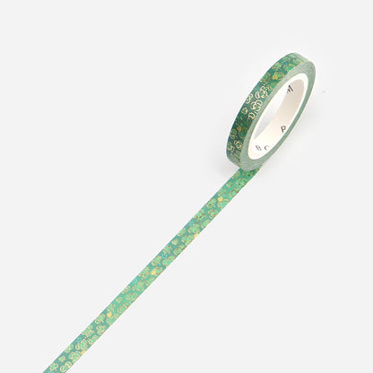 Green Clover - Thin Washi Tape