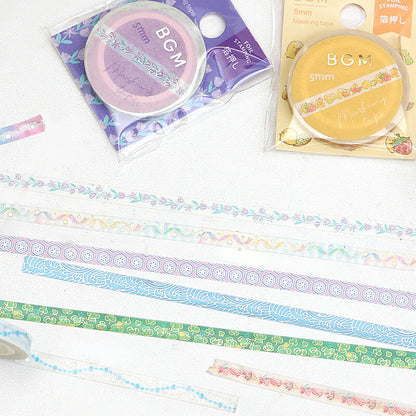 Green Clover - Thin Washi Tape