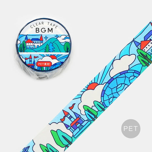 Castle Forest - Stained Glass Washi Tape