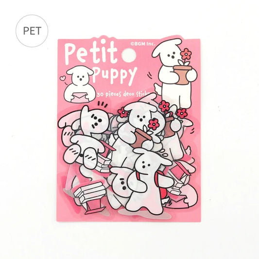Petit Puppy Sticker Pack - Pink