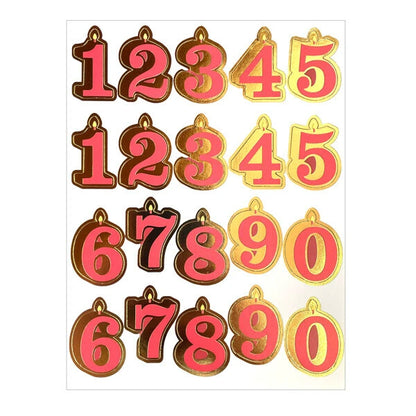 Custom Number Birthday Cake  - Pop Up Card