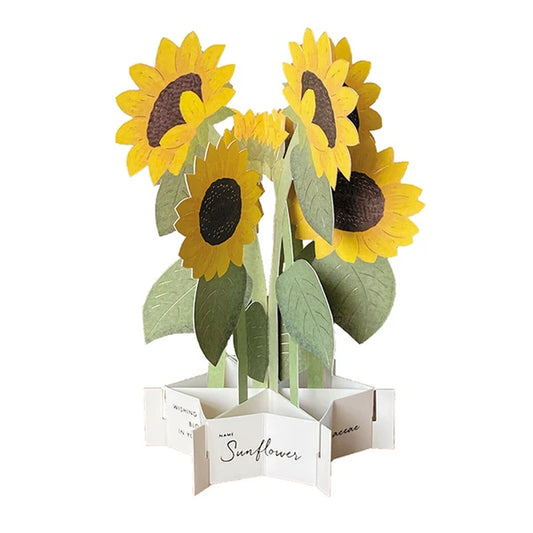 Sunflower - 3D Greeting Card