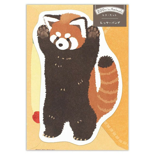 Red Panda - ZOOm in Animals Mini Letter Set