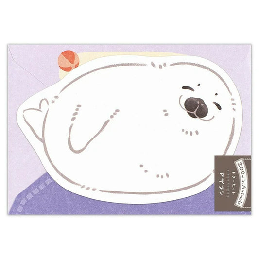 Seal - ZOOm in Animals Mini Letter Set