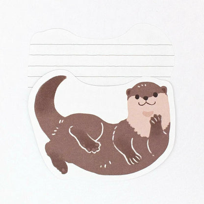 Otter - ZOOm in Animals Mini Letter Set