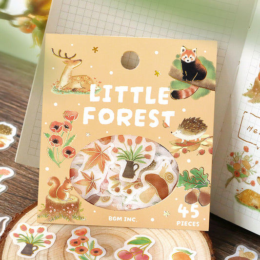 Little Forest Sticker Pack - Yellow