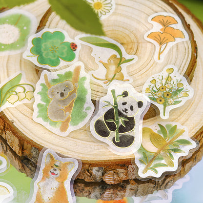Little Forest Sticker Pack - Green