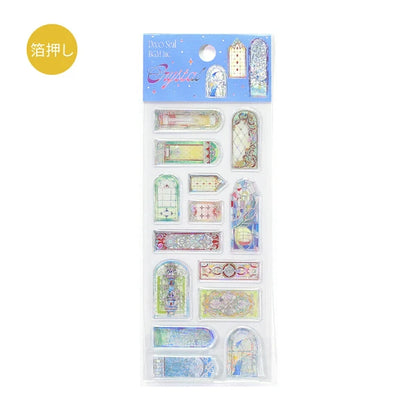 Stained Glass - Crystal Deco Sticker