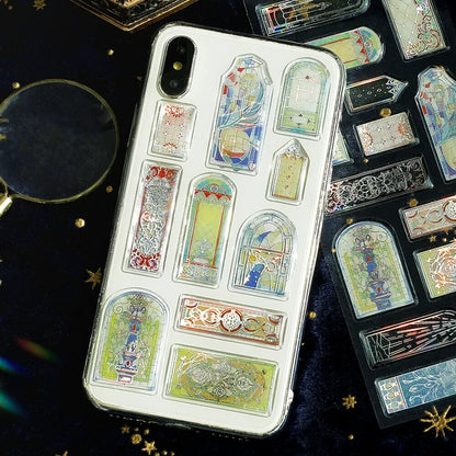 Stained Glass - Crystal Deco Sticker