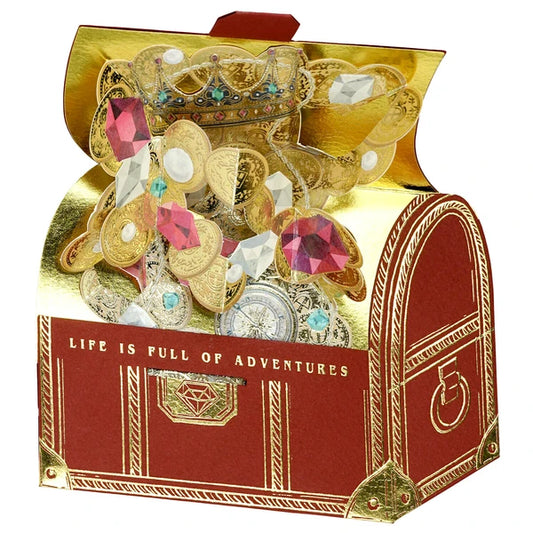 Birthday Treasure Chest - Greeting Card