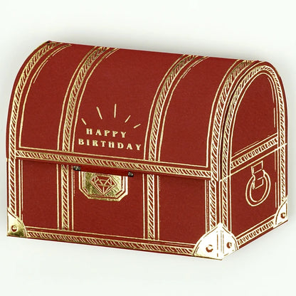 Birthday Treasure Chest - Greeting Card
