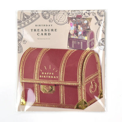 Birthday Treasure Chest - Greeting Card