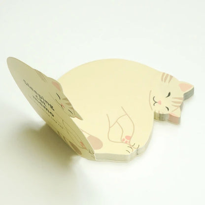 Sleeping Cat Memo Pad