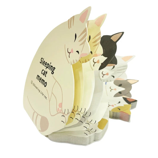 Sleeping Cat Memo Pad