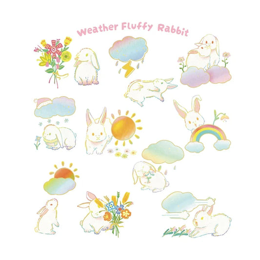 Weather Rabbits - Sticker Set