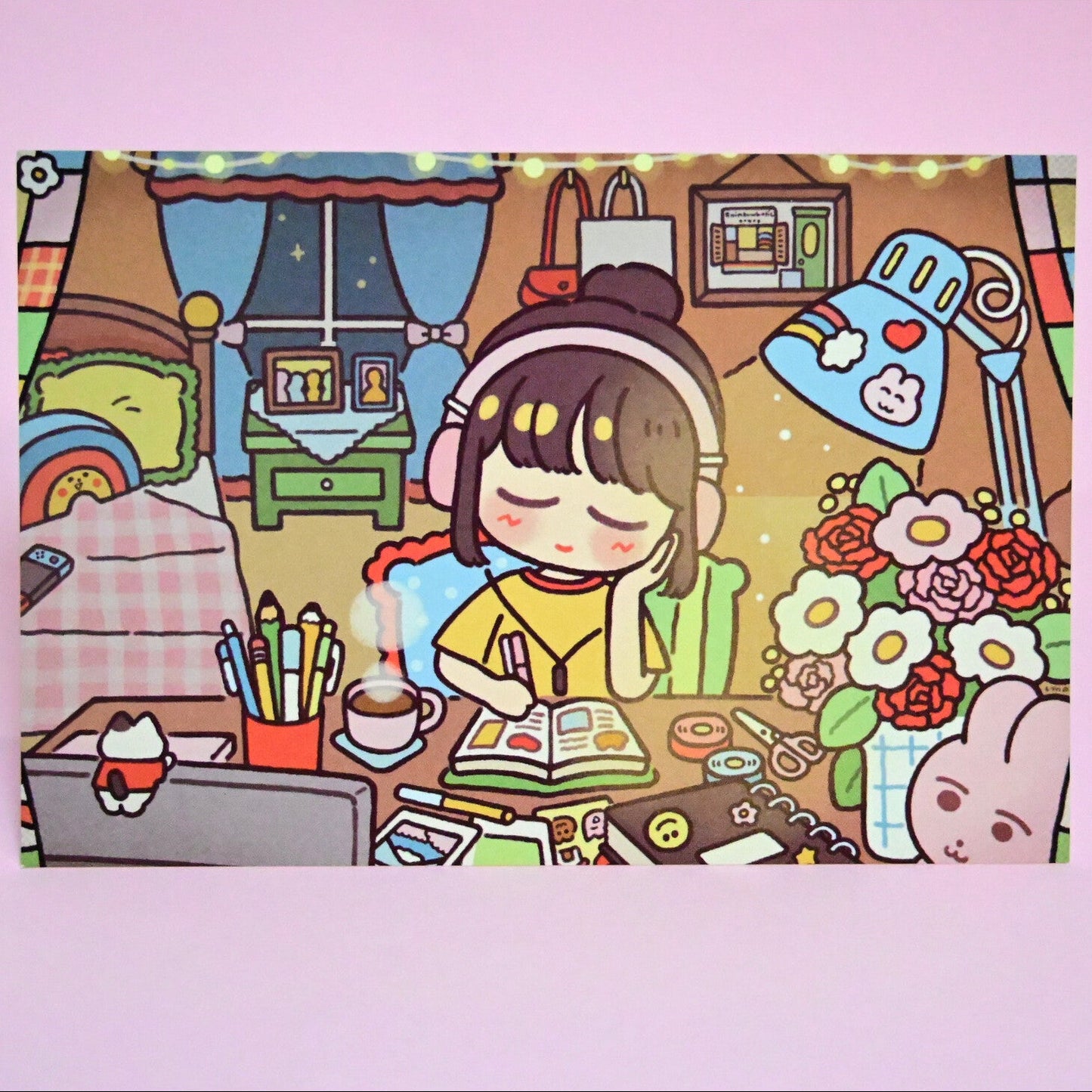 My Cozy Room - Postcard