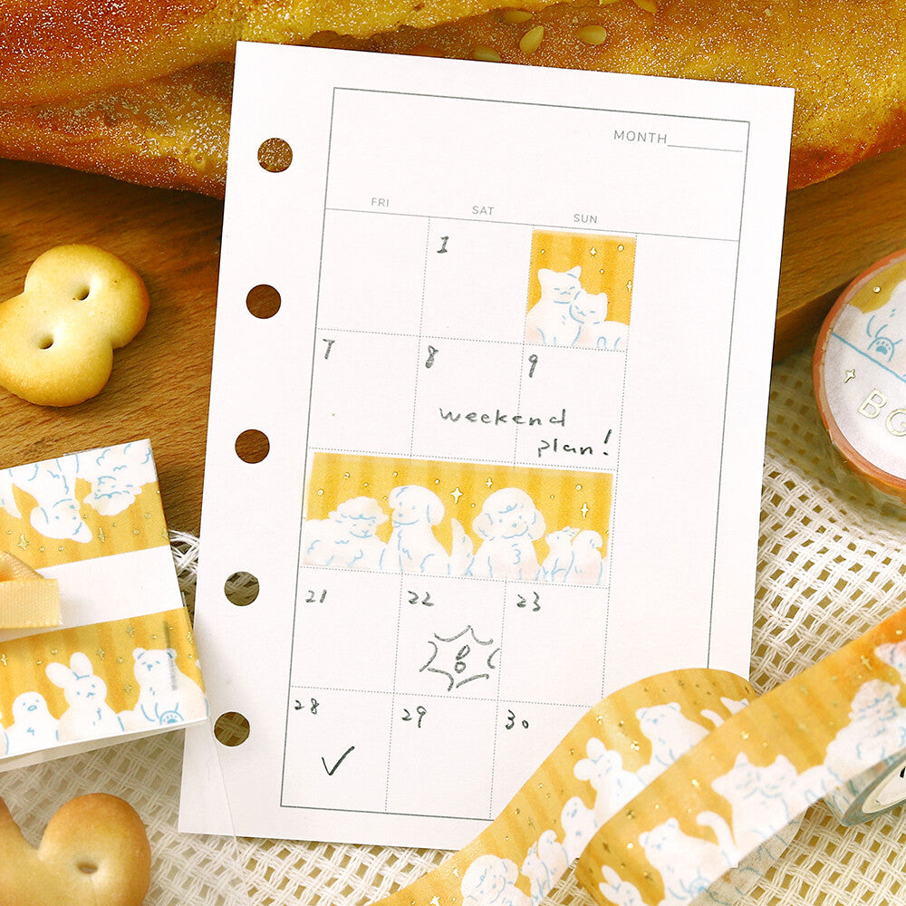 Animal Day - Washi Tape