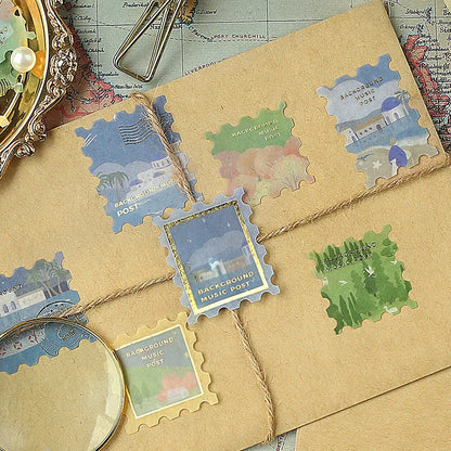 Scenery Stamp - Flake Sticker Set