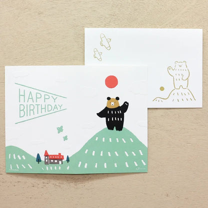 Mountain Bear - Greeting Card