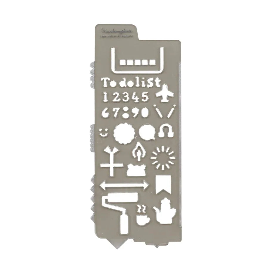 Schedule - Masterplate Stencil