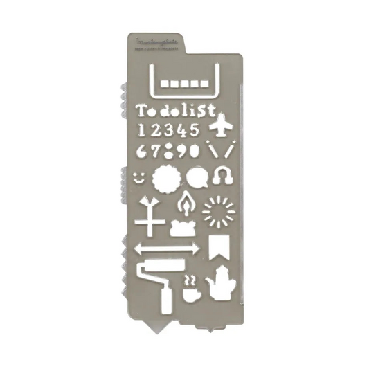 Schedule - Masterplate Stencil