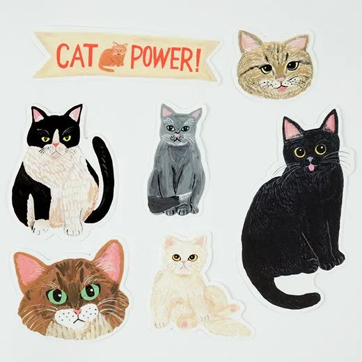 Cat Power - Sticker Set