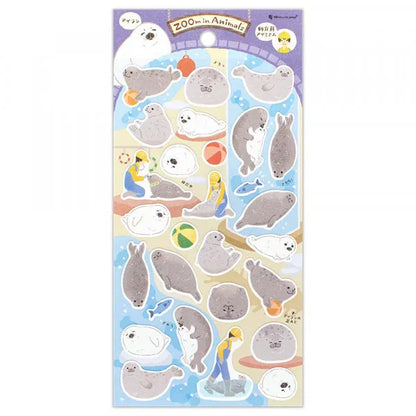 Seal - ZOOm in Animal Sticker Sheet